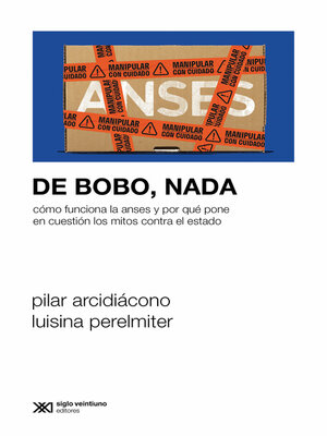 cover image of De bobo, nada
